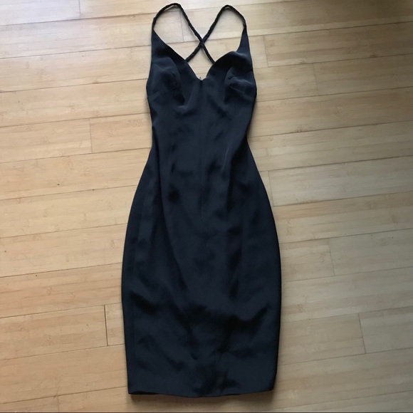 Olcay Gulsen Strappy Black Dress from Revolve - Picture 3 of 6